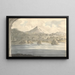 From the window of Eastnor Castle, Gloucestershire, Beacon, September 28, 1829 - Anne Rushout — framed artwork on a wall