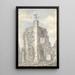 Church of Hornsey - Anne Rushout — framed artwork on a wall