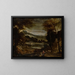 The Return of the Flight into Egypt - Annibale Carracci — framed artwork on a wall