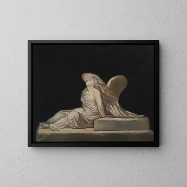 Angelo senza titolo - Annie Cauley — quadro incorniciato alla parete