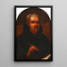 Riproduzione del dipinto Abraham a Santa Clara predicatore e scrittore - Anonimo