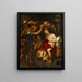 Alexandre und Roxane - Anonym — gerahmtes Bild an der Wand