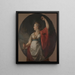 Allegoria della Giustizia Thémis - Anonimo — quadro incorniciato alla parete