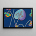 Alpenveilchen Cyclamen V - Anonyme — gerahmtes Bild an der Wand