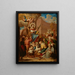 Apothéose di Santa Caterina - Anonimo — quadro incorniciato alla parete