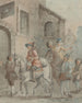 Arrivo a una locanda - Anonimo — vista dell’opera