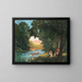 Central Park - Anonyme — gerahmtes Bild an der Wand