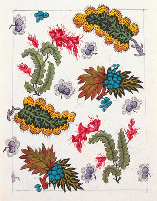 Anonymous - Floral design for printed textile Pl III.webp