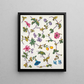 Anonymous - Floral design for printed textile Pl XXI.webp
