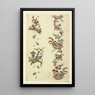 Anonymous - Floral design for printed textile Pl XXXI.webp