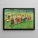 Die Schwanzspitze des Teufels nach Fausto Zonaro - Anonym — gerahmtes Bild an der Wand