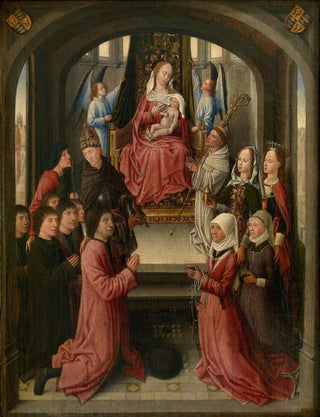 Anonymous - Lactatio of Saint Bernard of Clairvaux with Donors.webp