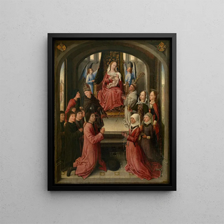 Anonymous - Lactatio of Saint Bernard of Clairvaux with Donors.webp