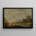 Landschaft - Anonym — gerahmtes Bild an der Wand