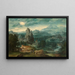 Landschaft mit Procne und Philomela - Anonym — gerahmtes Bild an der Wand