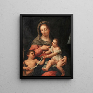 Anonymous - Madonna and Child with the Young Saint John the Baptist.webp
