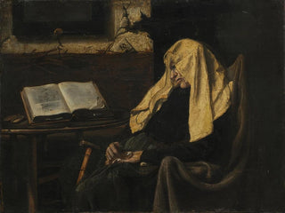 Anonymous - Old Woman Asleep.webp