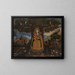 Notre-Dame de Valvanera - Anonym — gerahmtes Bild an der Wand