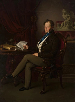 Anonymous - Portrait of Wadysaw Branicki seated with a letter in his hand.webp