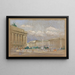 Study for the proposed music and arts center, New York NY - Anonymous — framed artwork on a wall