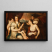 L'educazione di Cupido - Anonimo — quadro incorniciato alla parete