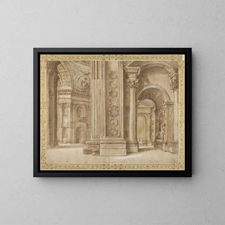 Anonymous - The Interior of Saint Peters Rome.webp