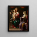 La Vierge à l'Enfant avec sainte Anne - Anonyme — quadro incorniciato alla parete
