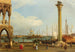 Venice: a view of the Saint Mark's Basin from the Piazzetta - Anonymous — artwork view