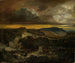 Paesaggio serale con eremiti che tornano a casa - Anselm Feuerbach — vista dell’opera