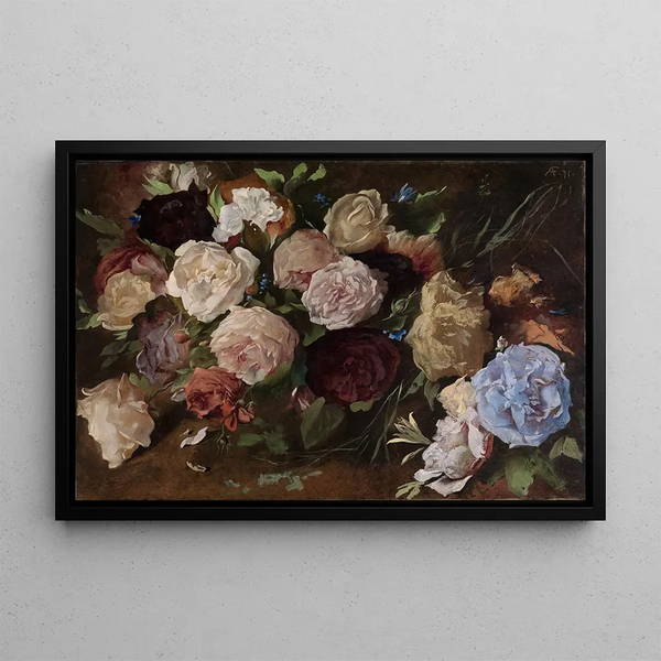 Anselm Feuerbach - Blumenstudie.webp