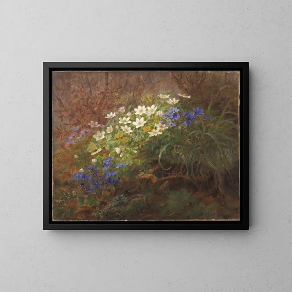 Anemonen - Anthonie Christensen — gerahmtes Bild an der Wand