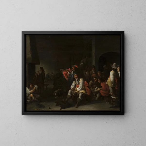 Poste de garde - Anthonie Palamedesz — quadro incorniciato alla parete