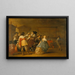 Compagnie joyeuse - Anthonie Palamedesz — gerahmtes Bild an der Wand
