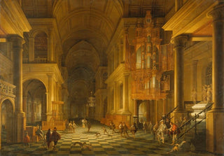 Anthonie de Lorme - Interior of a Church Built in the LateRenaissance Style.webp