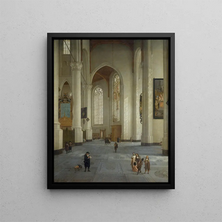 Anthonie de Lorme - Interior of the St Laurenskerk Rotterdam.webp