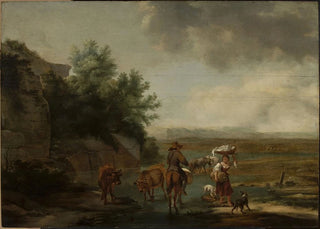 Anthony Molijn - Pastoral landscape.webp