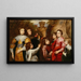 Un Gruppo Familiare - Antoine van Dyck — quadro incorniciato alla parete