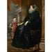 Una nobile genovese e suo figlio - Antoine van Dyck — vista dell’opera