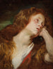 A young woman resting her head, probably Mary Magdalene penitent - Antoine van Dyck — artwork view