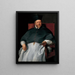 Bischof Jan Van Malderen - Antoine van Dyck — gerahmtes Bild an der Wand