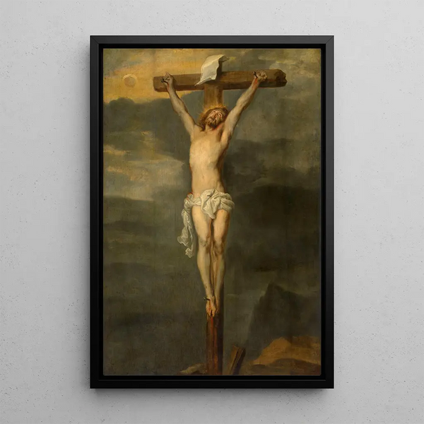 Reproduktion des Gemäldes Christus am Kreuz - Antoine van Dyck