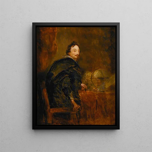 Lucas van Uffele - Antoine van Dyck — gerahmtes Bild an der Wand