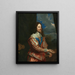 Portrait de Charles Ier 1600-1649 - Antoine van Dyck — gerahmtes Bild an der Wand