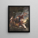 Rinaldo und Armida - Antoine van Dyck — gerahmtes Bild an der Wand