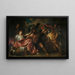 Samson e Dalila (Conflit de cas) - Antoine van Dyck — quadro incorniciato alla parete