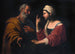 The Denial of Saint Peter - Antiveduto Gramatica — artwork view
