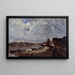 Le Quai de Bercy - Antoine Guillemet — quadro incorniciato alla parete