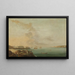 Ansicht der Dardanellen - Antoine van der Steen — gerahmtes Bild an der Wand