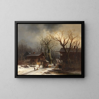 Anton Doll - Verschneites Dorf.webp