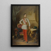 Emperor Franz Joseph I - Anton Einsle — framed artwork on a wall